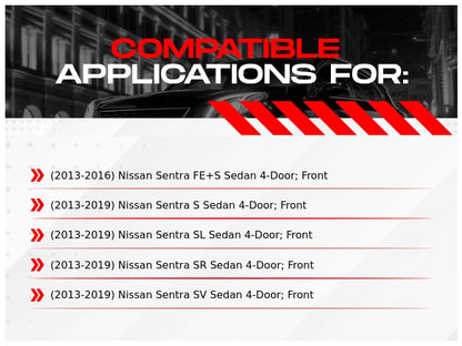 R1 Concepts Front Brake Kit Fits 2013-2019 Nissan Sentra - size: FEB.67115.02| 11.0" Front