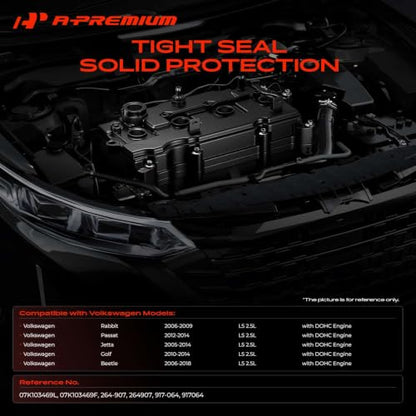 A-Premium Engine Valve Cover with Valve Cover Gasket & Bolts