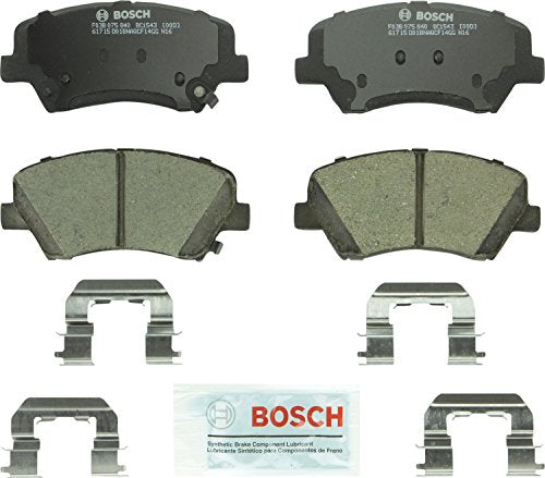 BOSCH BC1543 QuietCast Premium Ceramic Disc Brake Pad Set - Front