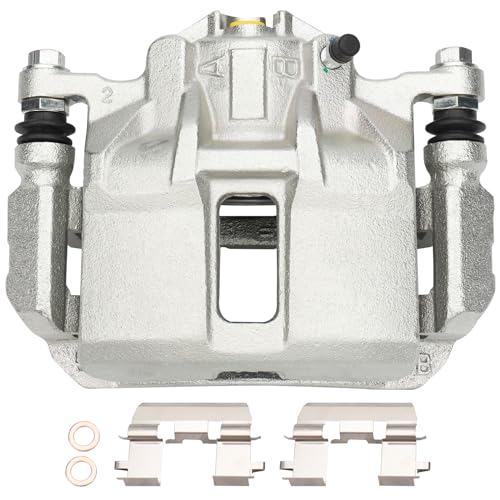 19B2668 Front Left Driver Side Disc Brake Caliper Assembly - size: Front Left