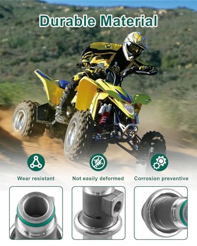 Fuel Pressure Regulator Fit for Suzuki KingQuad LT-A400F LT-F400F QuadRacer LT-R450 2006-2023 Replace 44300-45G21 44300-45G20, with O-Ring Screws