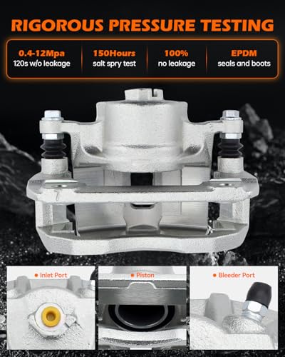 GAHA Front Brake Caliper Set Driver & Passenger Side for Acura CL 2001-2003 - size: 19B2584+19B2585