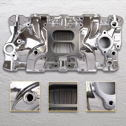 2701 Performance EPS Dual Plane SBC Intake Manifold Polished - size: 2701 Polished