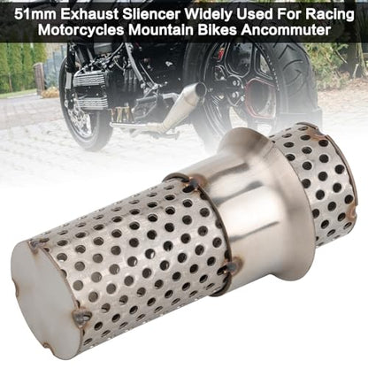 Universal Motorcycle DB Killer 51mm 2 Inch Exhaust Baffle - size: Style D
