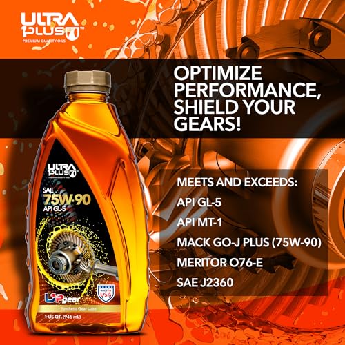 SAE 75W-90 Full Synthetic Gear Oil GL-5 1 Quart
