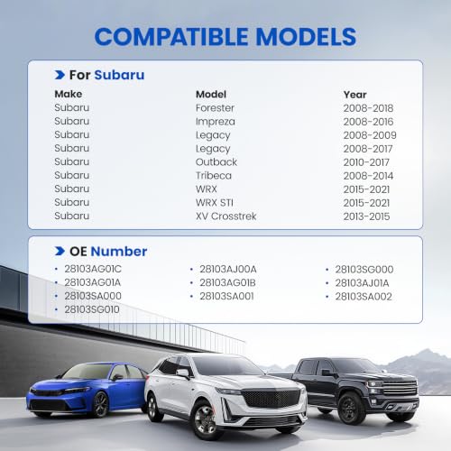315Mhz TPMS Sensor 28103AG01C Pre-Programmed Tire Pressure Sensor 4PCS - size: 28103-AG01C