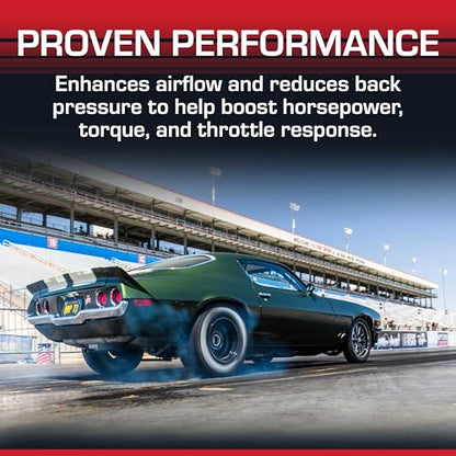Flowmaster Super 10 Series Muffler – 3.00" Center In / 2.50" Dual Out - color: Center In / Dual Out