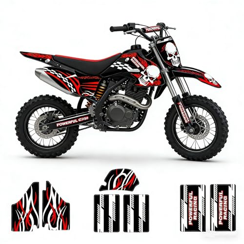 Graphics Decals Stickers Kit for CRF50 Pit Bike DE59