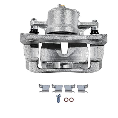 Detroit Axle - Front Brake Pads Right Disc Caliper Replacement - size: 3BP3700722/Kit