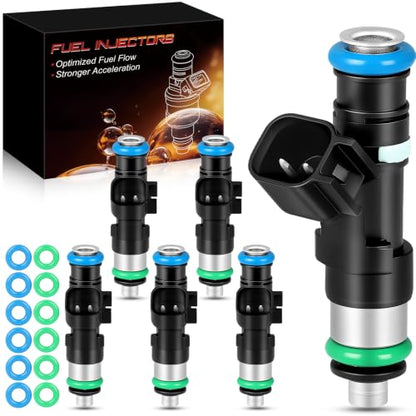 0280158154 Fuel Injectors For:-GMC Acadia 2007 2008