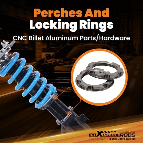 maXpeedingrods Coilover for Subaru Impreza WRX 2000-2007, Forester 03-08 - size: Forester 2003-2008