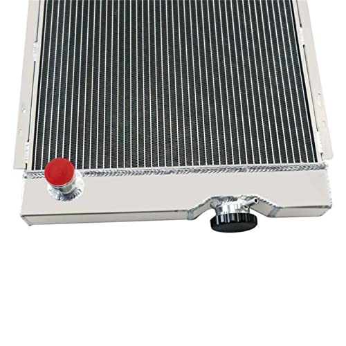 4 Row Radiator Fan Shroud For Ford Mustang Falcon Comet 1964-1966 - size: 4 Row Radiator/w Cap+Shroud Fan+Relay Kit