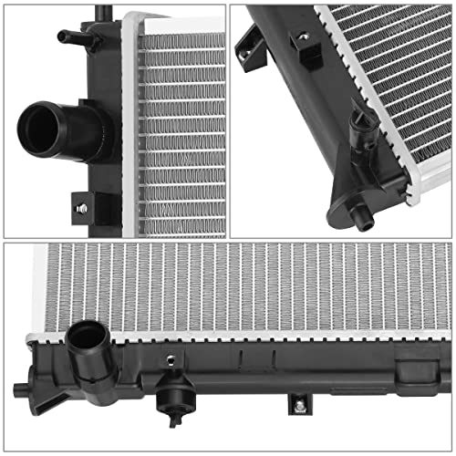 DPI-13582 OE Style Aluminum Radiator Compatible with 16-21 Honda Civic 1.5L Turbo - color: 16-21 Honda Civic 1.5L Turbo
