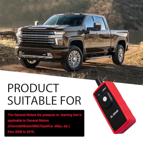 MLY EL-50449 TPMS Relearn Tool, TPMS Reset Tool for Ford F150 F250 Fusion, Edge, Ranger, Transit & More, TPMS Sensor Programming Tool (1997-2024 Models)