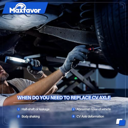 MAXFAVOR CV Axle Joint AWD Replacement for Nissan Rogue 2008 2009 2010-2013