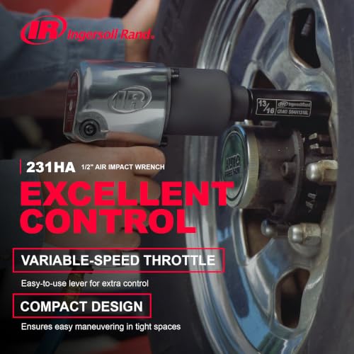 Ingersoll Rand 231HA 1/2"-Drive Air Impact Wrench - size: 1/2" Impact - Bottom Exhaust