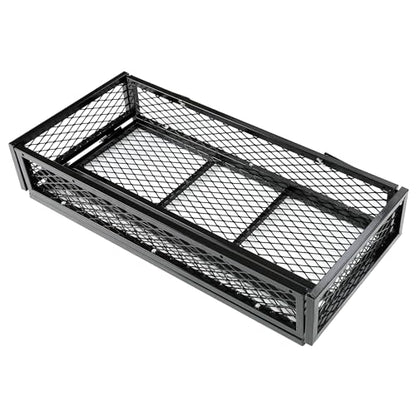 KUAFU ATV UTV Cargo Basket Luggage Carrier Storage Rack Compatible with TRX - size: Front