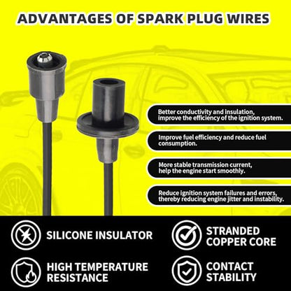 Ignition Distributor w/Cap & Rotor and 4 Iridium Spark Plugs with Wire Set Tune Up Kit 231178003 84-946 Compatible with Volkswagen Beetle Campmobile Fastback Karmann Ghia Rabbit Transporter - size: 84-946