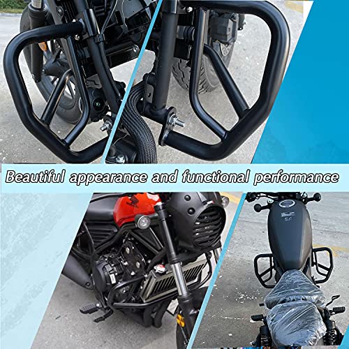 Motorcycle Crash Bar Engine Guard Frame Protection Bumper Protector for Honda Rebel CMX 500 Rebel 500 2017 2018 2019 2020 2021 2022
