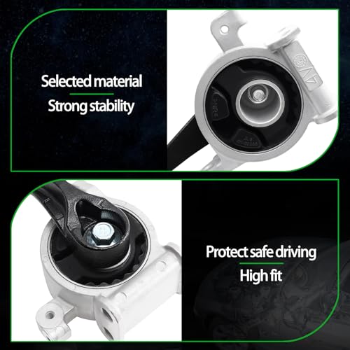 Engine Motor and Torque Strut Mount Compatible with Altima 2013-2015