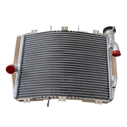 Aluminum Racing Radiator for 2004 2005 Kawasaki Ninja ZX-10R ZX10R, AA5052 Aircraft Grade Cooling, High Performance Racing Spec with CNC Machined Cap