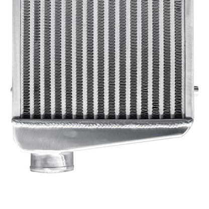 Universal Intercooler 31''x13''x3.7" Front Mount Intercooler 3'' Inlet and Outlet Aluminum Turbo Intercooler Direct Replacement for Any Turbo Charger system - size: 31''x13''x3.7" 3''