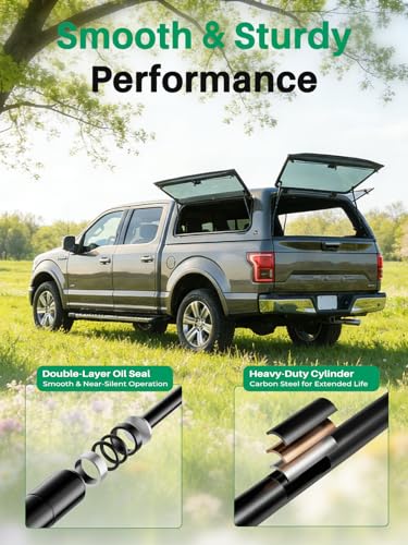 HUOPO C16-20125A 13 inch 20lb Gas Struts, Truck Tool Box Shocks, 2 Pack - style: 13" 20lb