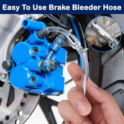 3PCS Brake Bleeder Hose One Way Check Valve