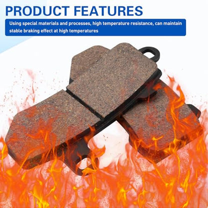 Brake Pads for Harley Davidson Touring FLHTC Electra Glide Classic