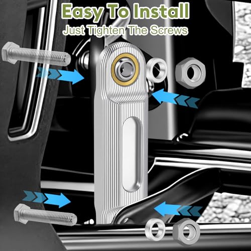 Sway Bar End Links for Can-Am Ryker 600/900/Rally Sport 2019-2025 - color: Chrome B
