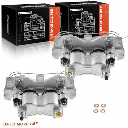 A-Premium Front Disc Brake Caliper with Bracket - style: ATE Brake System Front Sides
