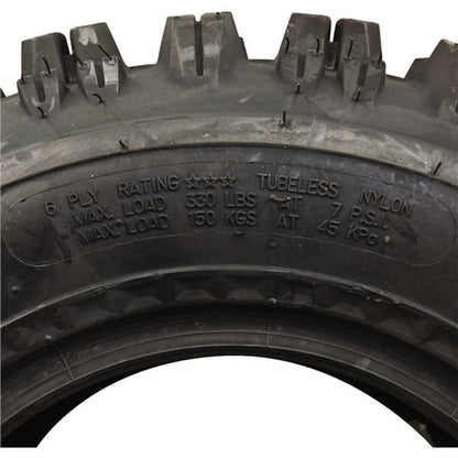 Ocelot P357 20x11x10 ATV Tires 6-Ply Bias Construction Non-Directional Tread Pattern For Durability, Grip, and Traction Off-Roading - All Terrain Rear 20x11-10 ATV Tire