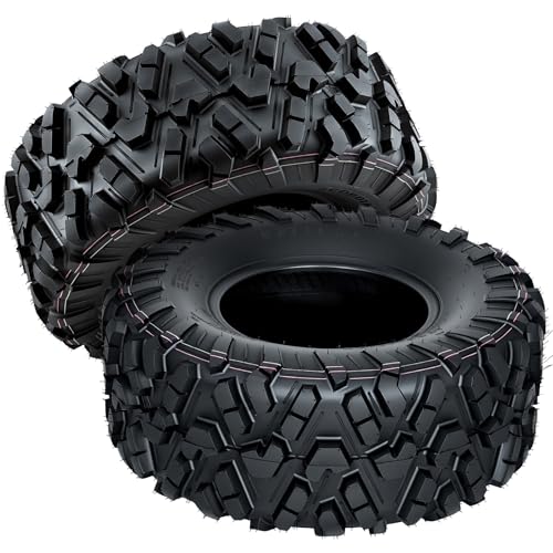 26x11x12 ATV UTV Tires, 26 11 12 All-Terrain Tires,A102, 26x11-12 UTV ATV Tire for Off-Road, Mud, Dirt, Sand, Street Trail, 6PR Tubeless,2 Pack - size: 26X11-12, style: Pattern D