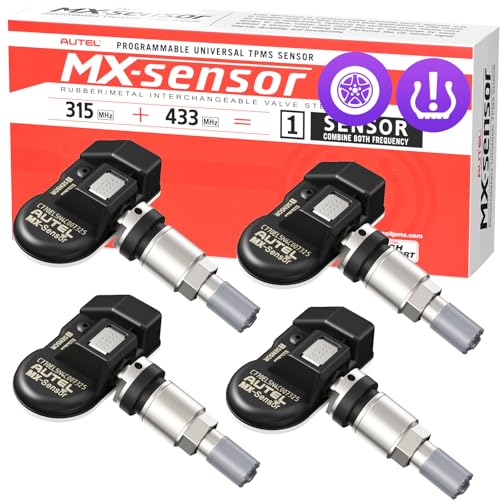 Autel TPMS Sensors, MX-Sensor 315+433MHz, Universal Tire Pressure Sensor