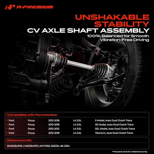 A-Premium Front Left Driver Side CV Axle Shaft Assembly - style: Front Driver Side