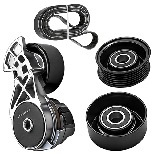 Serpentine Belt Kit With Tensioner And Idler Pulley For Ford Mustang - size: Ford Mustang (00-02)