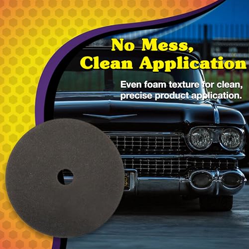 Wizards 21 DA Gray Wax & Finishing Pad - Velcro, 6-3/8" x 7/8" - color: 21 DA Gray Wax/Finishing Pad