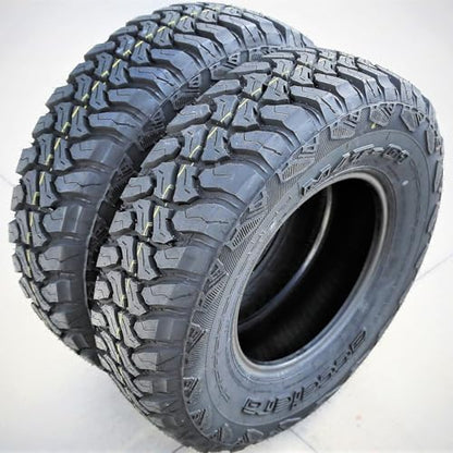 4 x Accelera M/T-01 LT165/80R13 Mud Terrain 94/93Q D (8 Ply) Tires