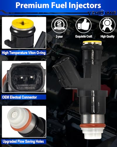 16450R40Y01 Fuel Injectors Fit For:-Honda Civic 2013-2015 2.4L - size: 16450R40Y01(4)