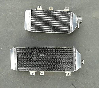 Left + Right Aluminum Radiator for Kawasaki KX250F KXF250 2017 2018 2019