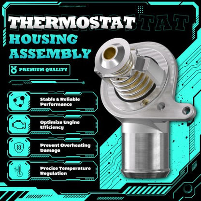 902-700 Upgraded Aluminum Thermostat Housing Assembly