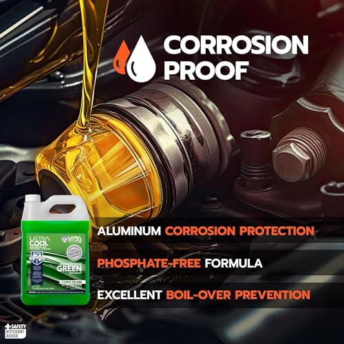 ULTRA 1PLUS UltraCool Green 50/50 Antifreeze Coolant 1 Gallon