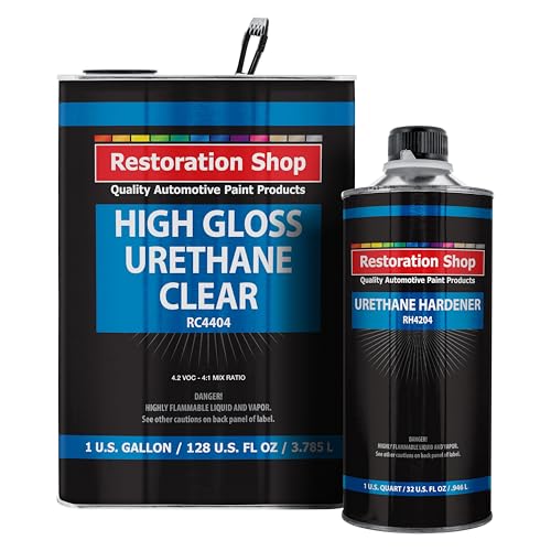 Restoration Shop 1.25 Gallon 2K Clear Coat Automotive Paint Kit, 1 Gallon - size: 160 Fl Oz (Pack of 1)