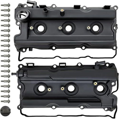 Engine Valve Cover V6 4.0L Fits for 2005-2012 Pathfinder 2005-2019 Frontier