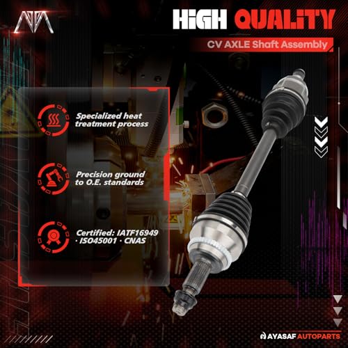 66-5260 Front Left CV Axle Shaft Assembly - size: 66-5260