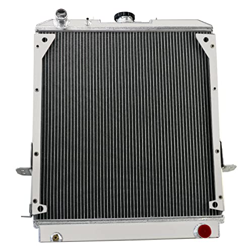 ALLOYWORKS 3 ROW Aluminum Radiator For 1994-2004 Isuzu NPR 3.9L 4.8L V8 5.7L 6.0L Downflow Radiators, MT
