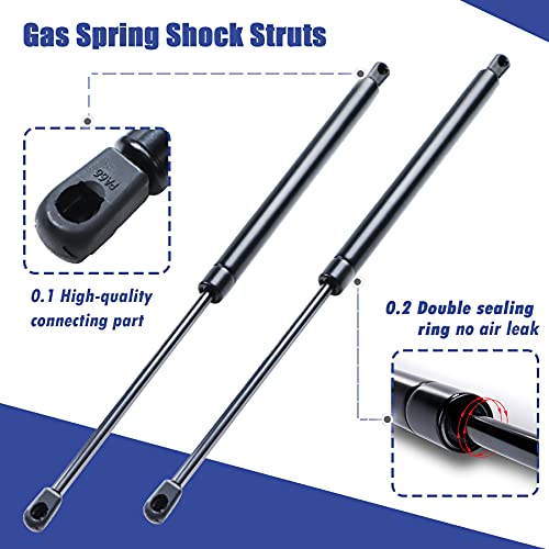 16" 55Lbs/249N Gas Spring Shocks Struts Lift Support for Hydraulics Piston Lid Stay for Camper Shell Leer ARE ATC Truck Topper Rear Window Truck Cap Canopy Door - size: 16" 55Lbs/249N