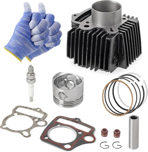 52.4mm Cylinder with Gaskets Piston Ring Top End Kit for 4 Stroke 110cc