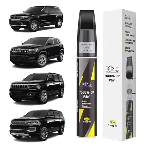 XNA Diamond Black Crystal(PXJ/KXJ) for Jeep Touch Up Paint - color: Diamond Black Crystal(PXJ/KXJ) for 2025 Jeep Grand Cherokee/2024 Jeep Grand Cherokee/2025 Jeep Grand Cherokee 4xe/2024 Jeep Grand Cherokee 4xe/2025 Compass/2024 Compass/2024 Wagoneer/2024