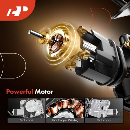 A-Premium Front Passenger Side Power Window Regulator with Motor (2-Pin) - style: Front Passenger(RH)